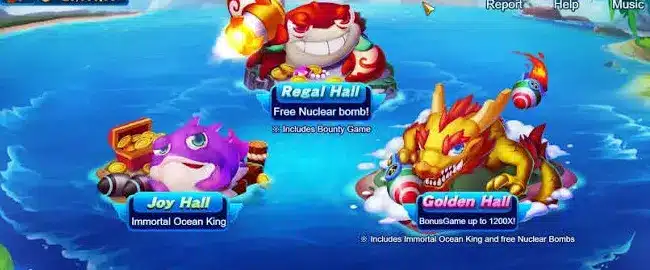 Bombing Fishing gemple Goagamesgame